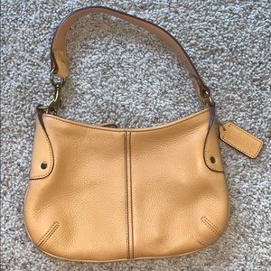 Coach tan purse